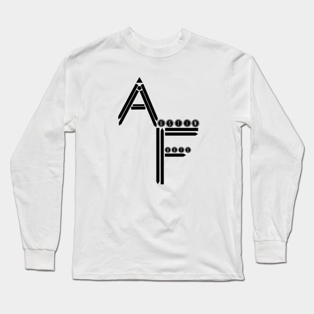 Austin Fouts Brand (Black Logo) Long Sleeve T-Shirt by AustinFouts